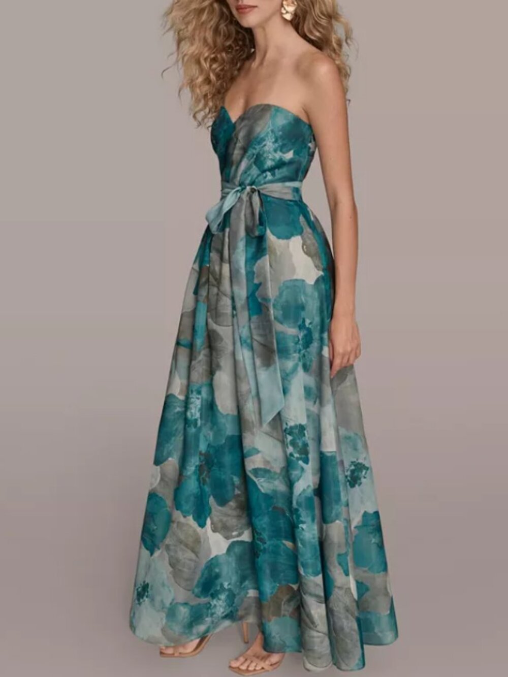 Donna Karan New York NWT Strapless Sweetheart Dress / Holiday Gown0 & 16